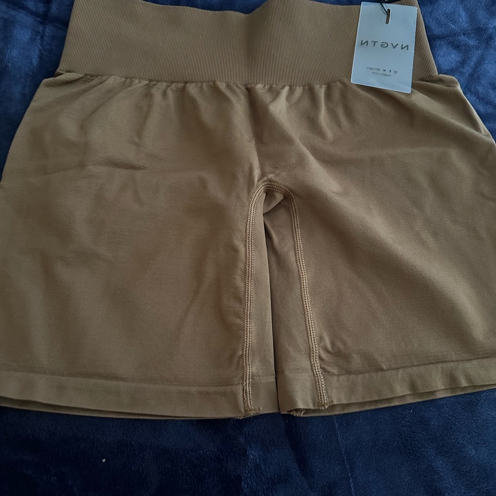 NVGTN Women's Athletic Shorts - Brown !